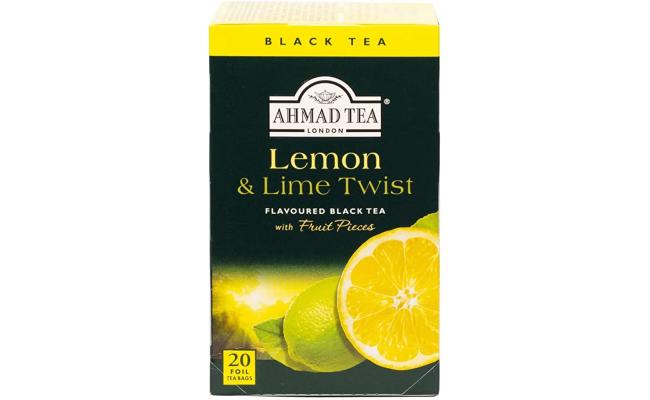 Ahmad Tea Lemon & Lime Twist, Pack of 20